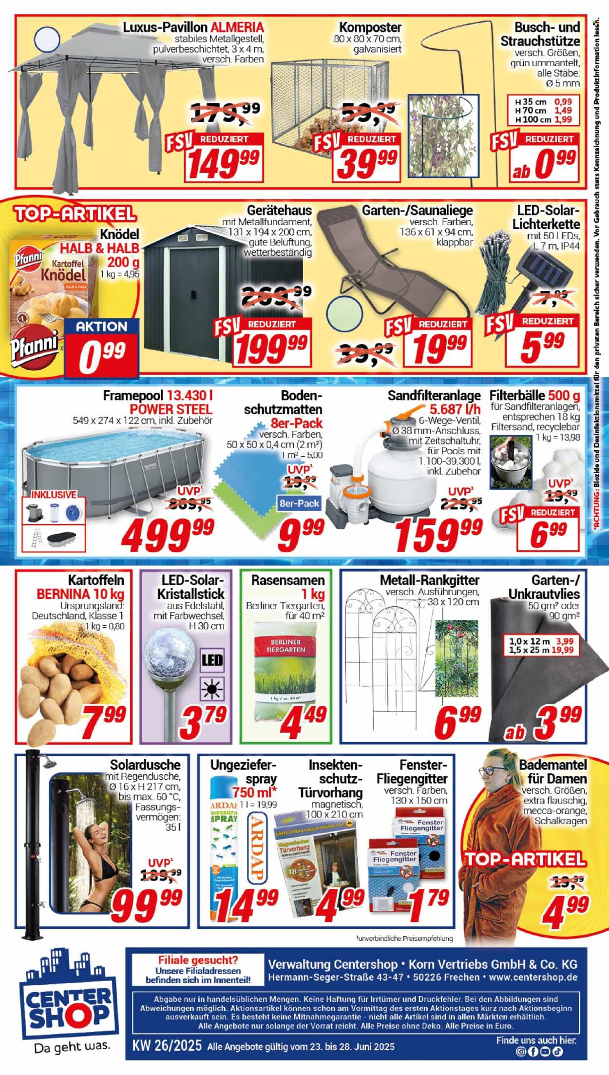 CENTERSHOP Prospekte  - 23.06.2025 - 28.06.2025. Seite 16