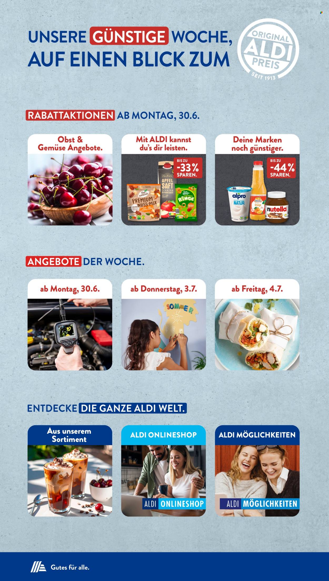ALDI SÜD Prospekte  - 30.06.2025 - 5.07.2025. Seite 2