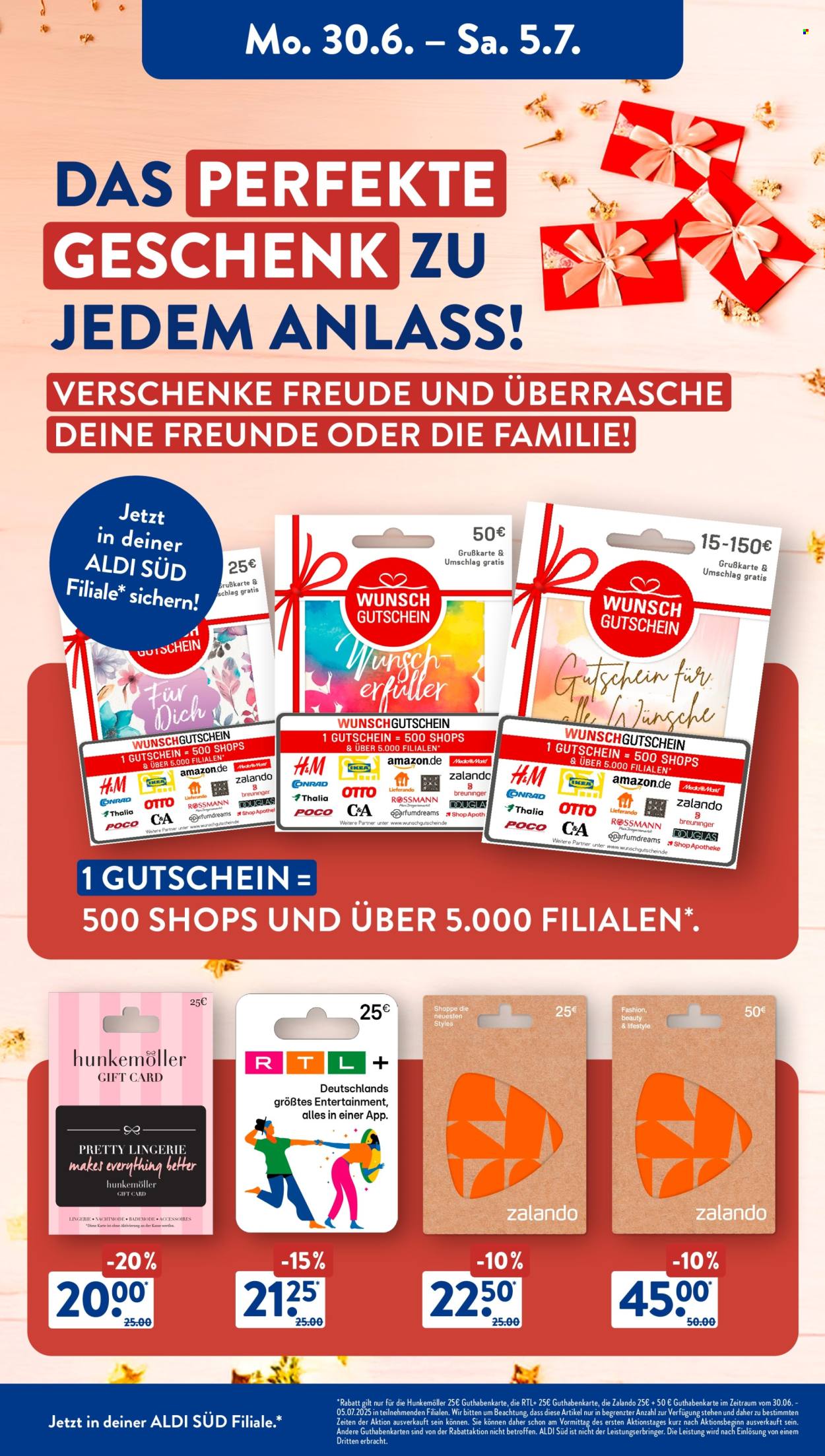 ALDI SÜD Prospekte  - 30.06.2025 - 5.07.2025. Seite 46