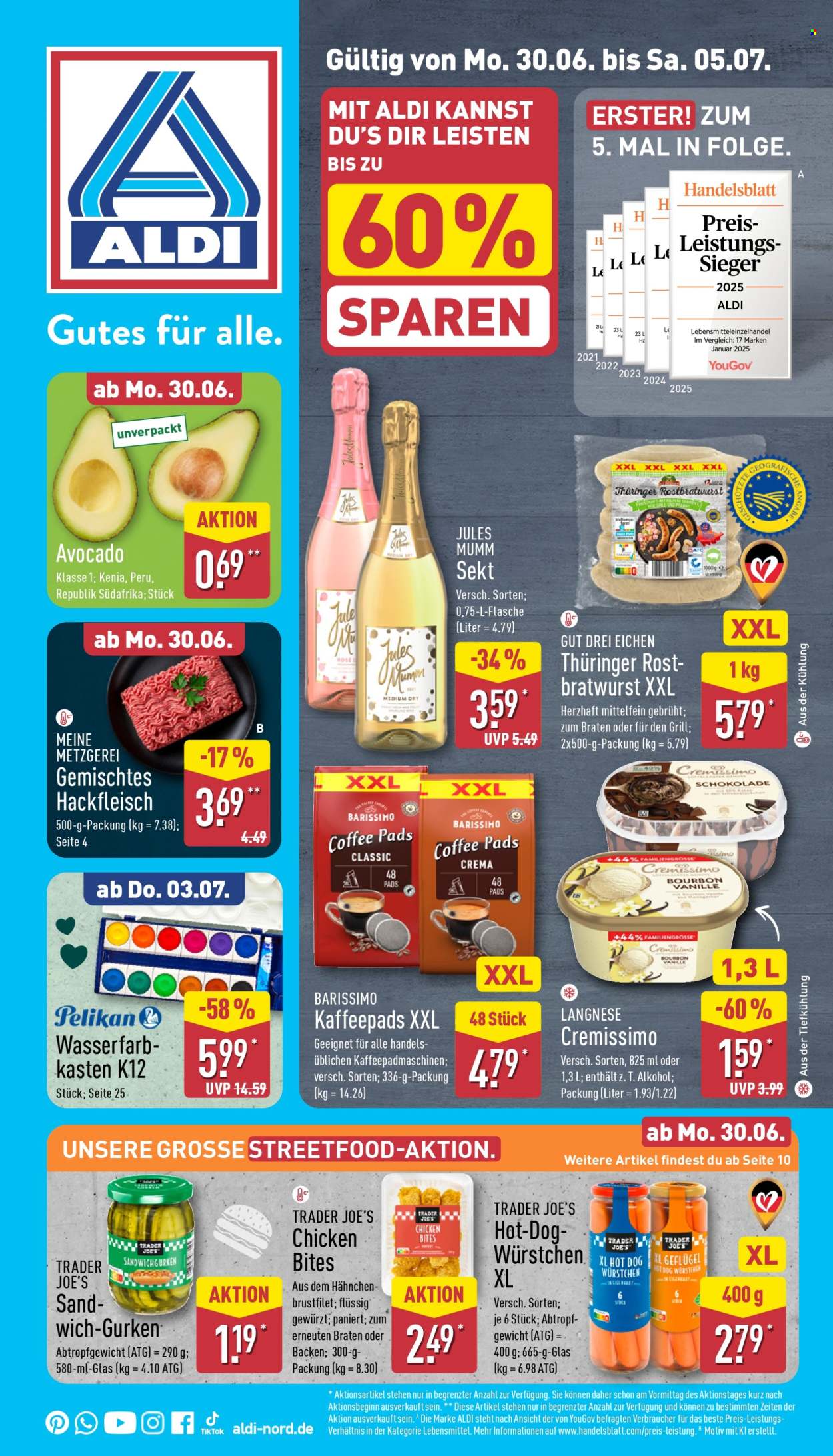 ALDI Nord Prospekte  - 30.06.2025 - 5.07.2025. Seite 1