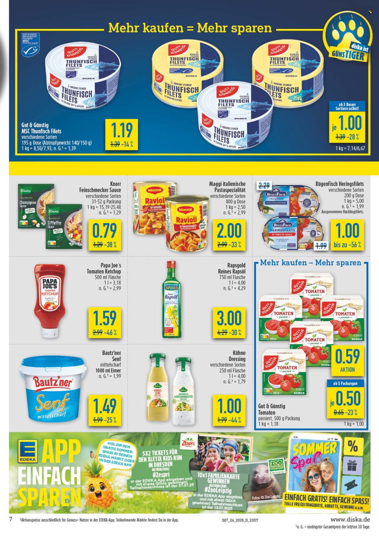 Diska Prospekte  - 23.06.2025 - 28.06.2025. Seite 7