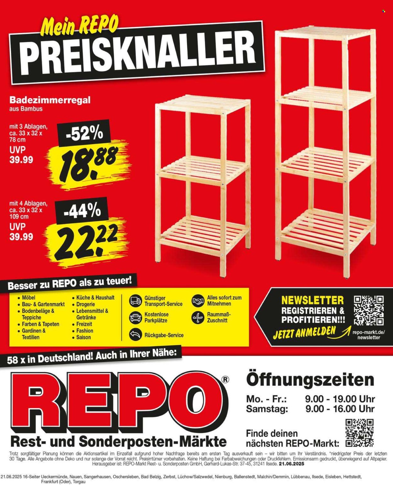 Repo Prospekte  - 23.06.2025 - 28.06.2025. Seite 16