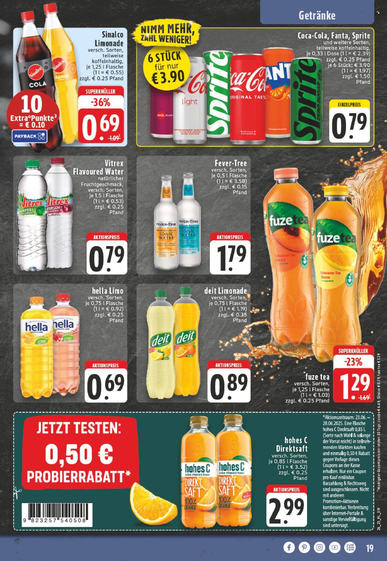 Edeka Prospekte  - 23.06.2025 - 28.06.2025. Seite 19