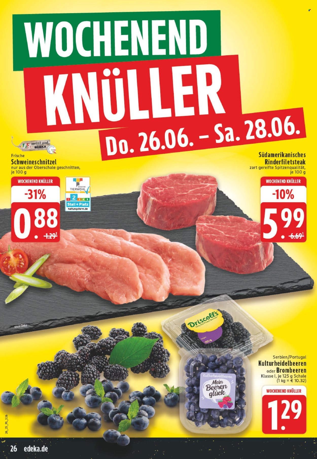 Edeka Prospekte  - 23.06.2025 - 28.06.2025. Seite 26