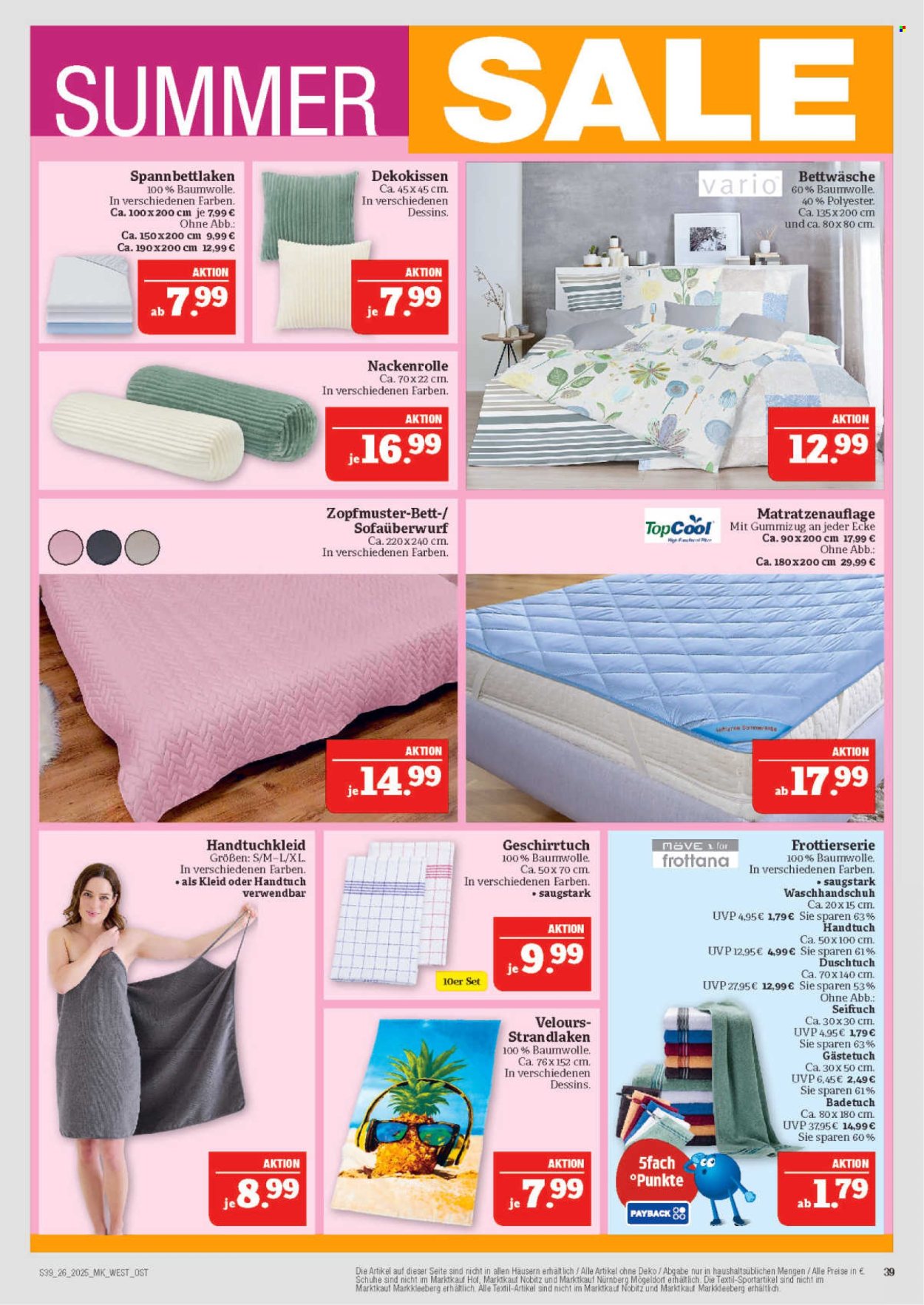 Marktkauf Prospekte  - 23.06.2025 - 28.06.2025. Seite 39