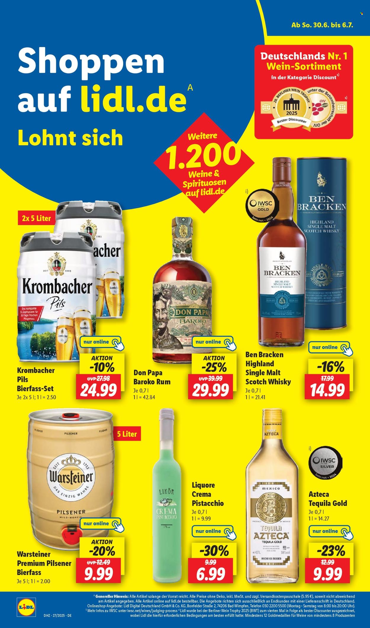 Lidl Prospekte  - 30.06.2025 - 5.07.2025. Seite 18