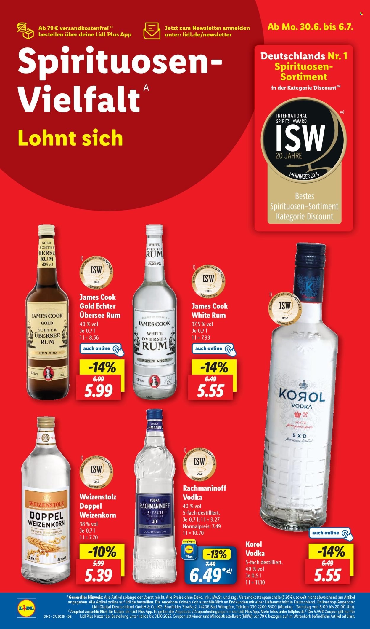 Lidl Prospekte  - 30.06.2025 - 5.07.2025. Seite 20