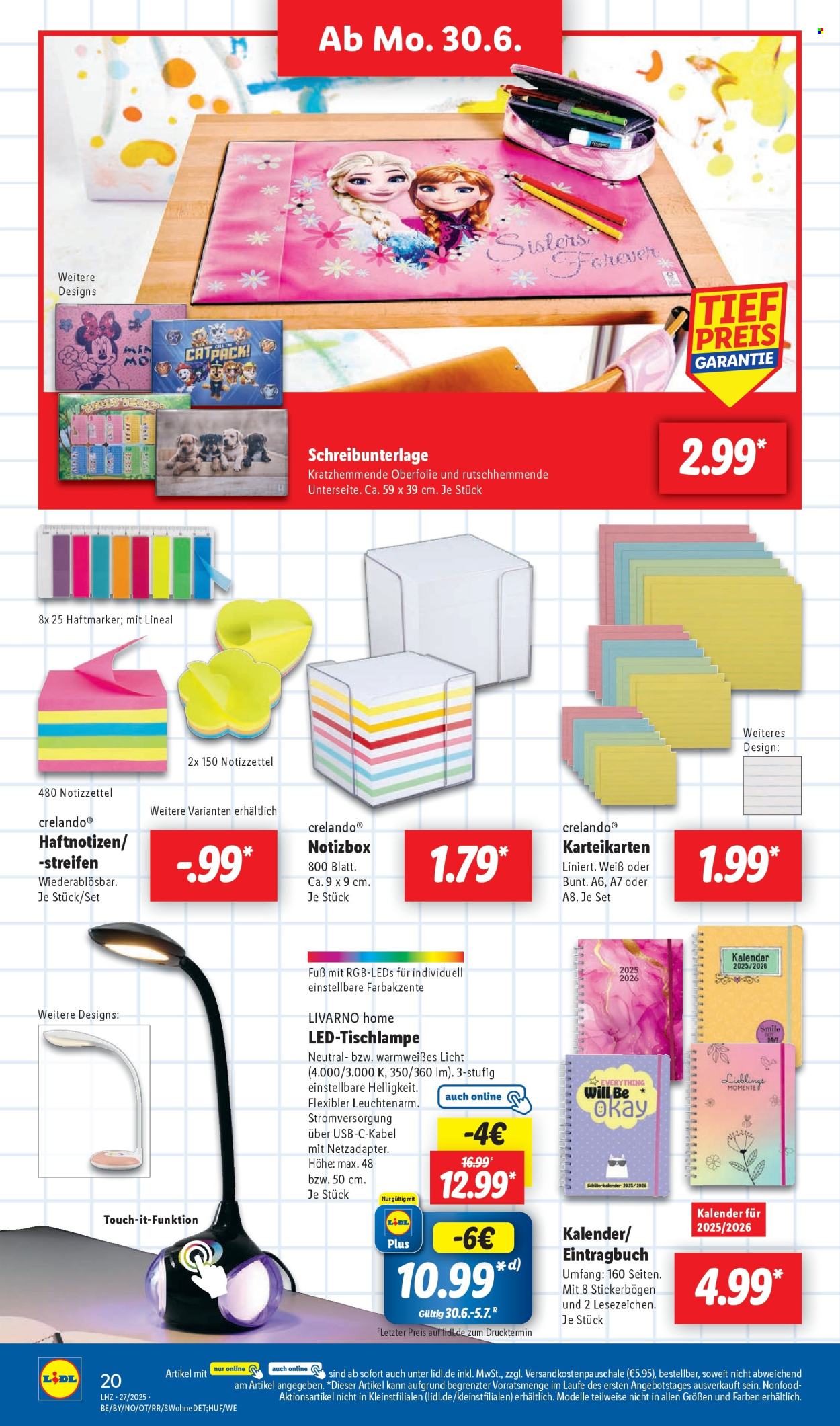 Lidl Prospekte  - 30.06.2025 - 5.07.2025. Seite 30