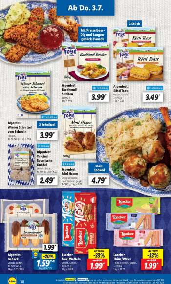 thumbnail - Alpenfest Backhendl Streifen