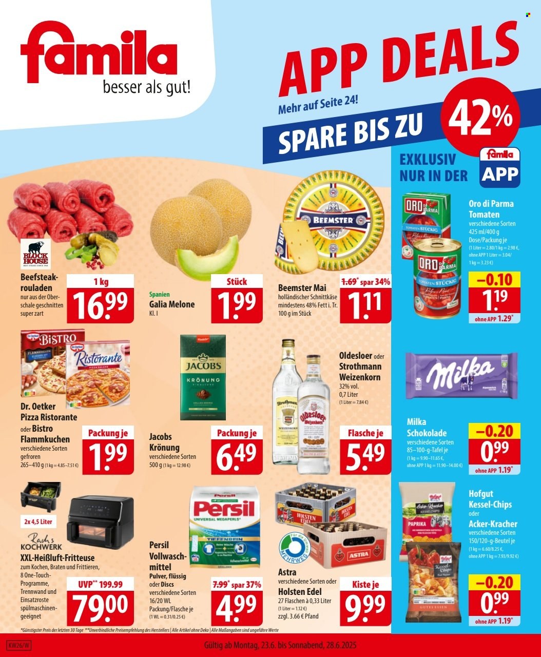 famila Prospekte  - 23.06.2025 - 28.06.2025. Seite 1
