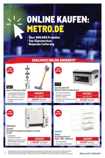 Prospekte Metro - 23.06.2025 - 29.06.2025.