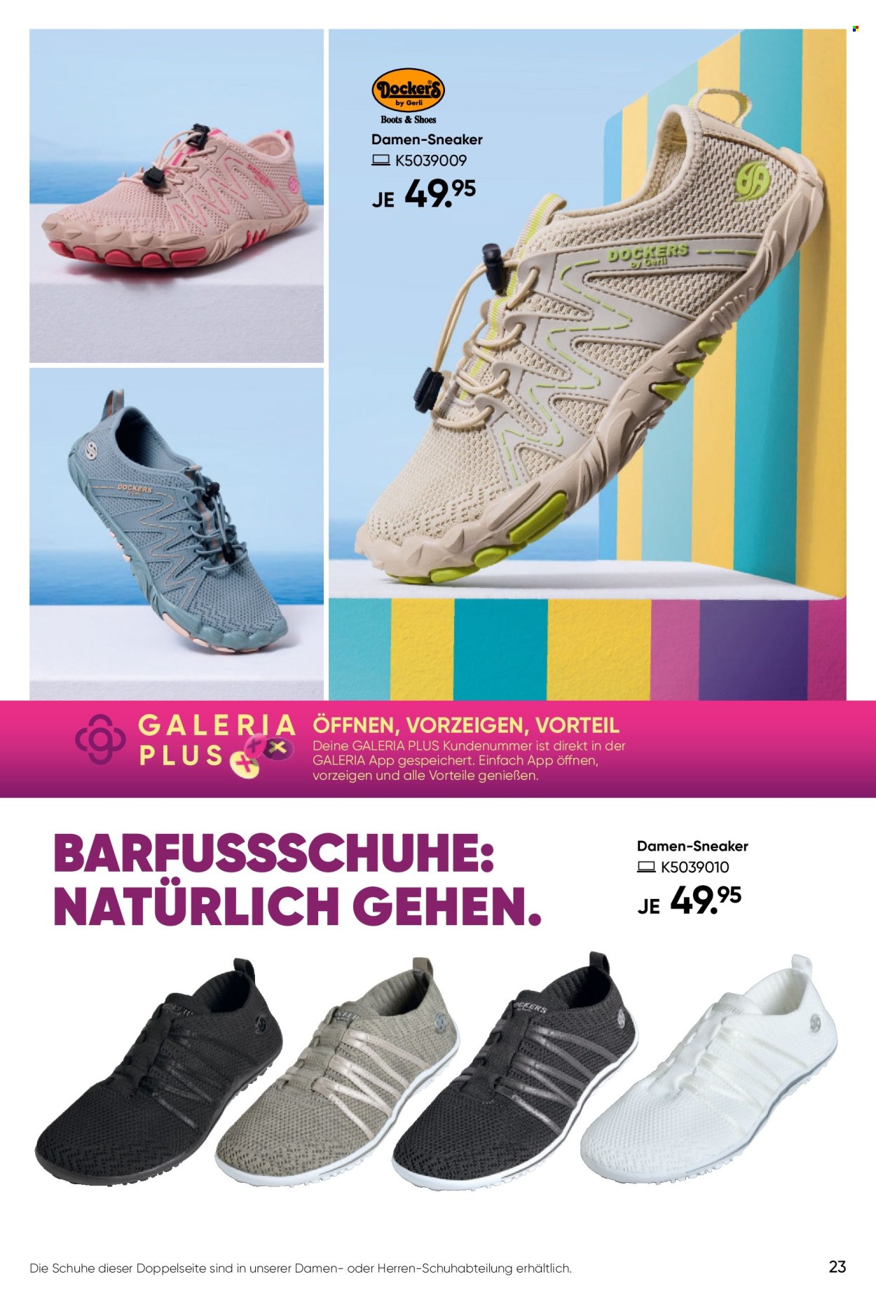 GALERIA Karstadt Kaufhof Prospekte  - 25.06.2025 - 1.07.2025. Seite 23