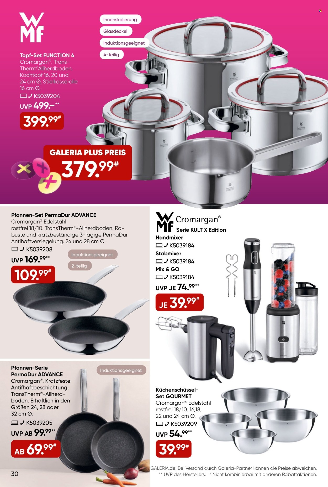 GALERIA Karstadt Kaufhof Prospekte  - 25.06.2025 - 1.07.2025. Seite 30