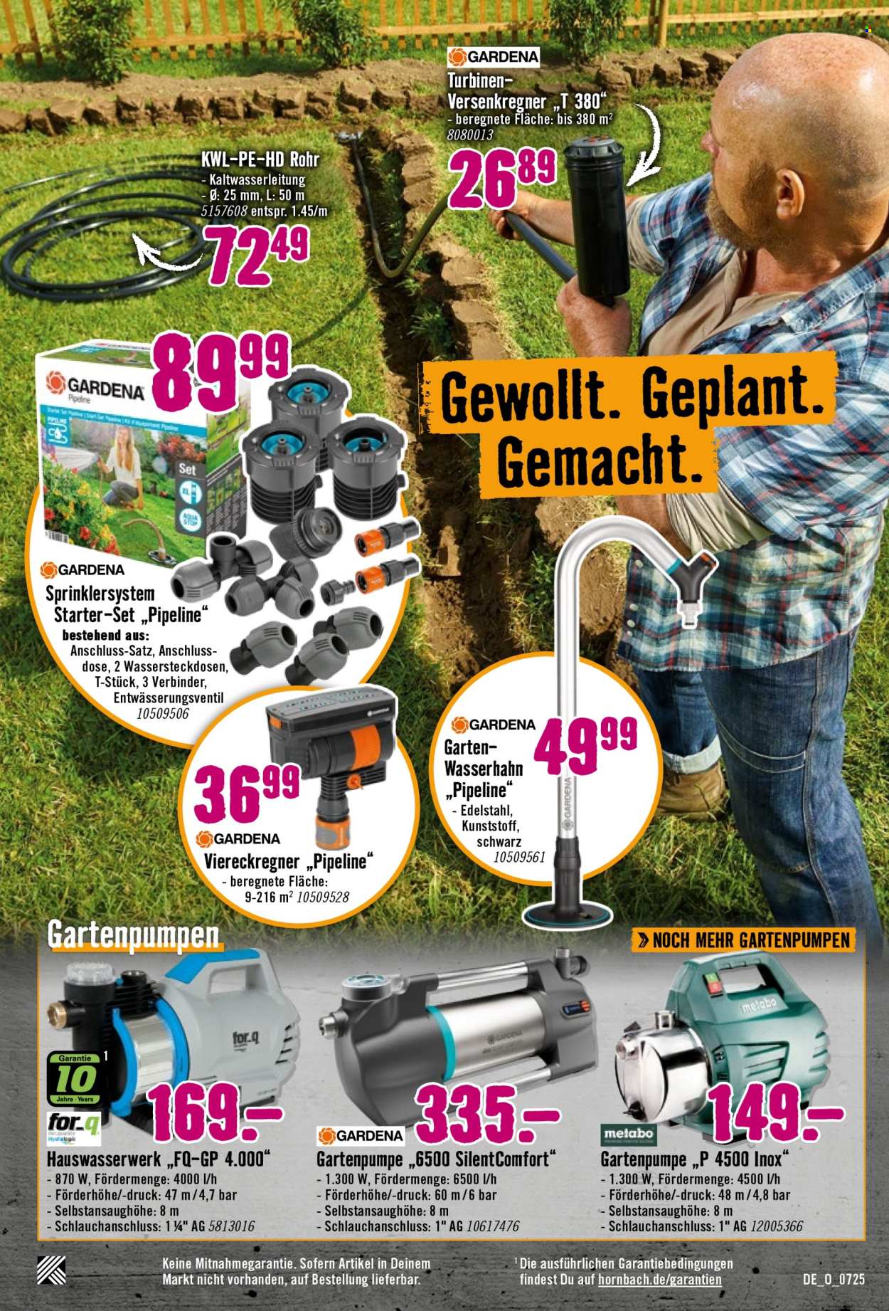Hornbach Prospekte  - 25.06.2025 - 23.07.2025. Seite 17