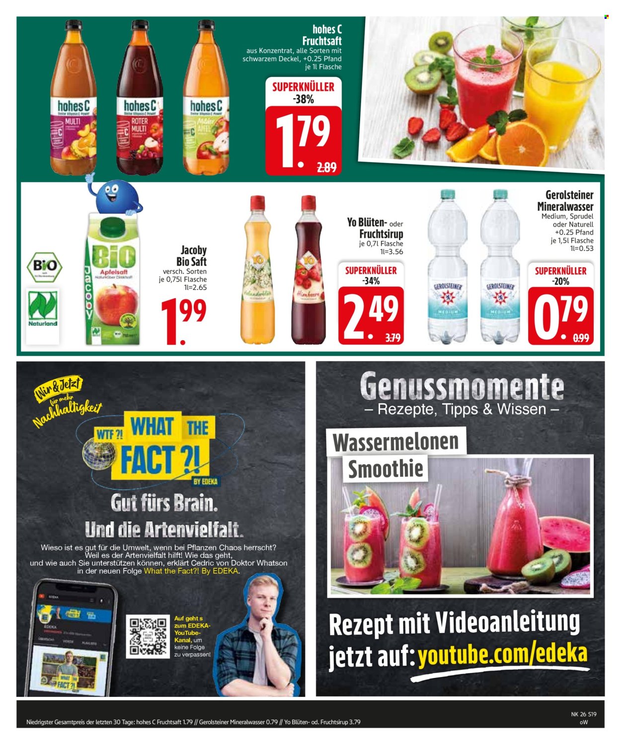 Edeka Prospekte  - 23.06.2025 - 28.06.2025. Seite 19