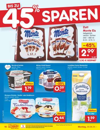 thumbnail - Milram Grieß Dessert