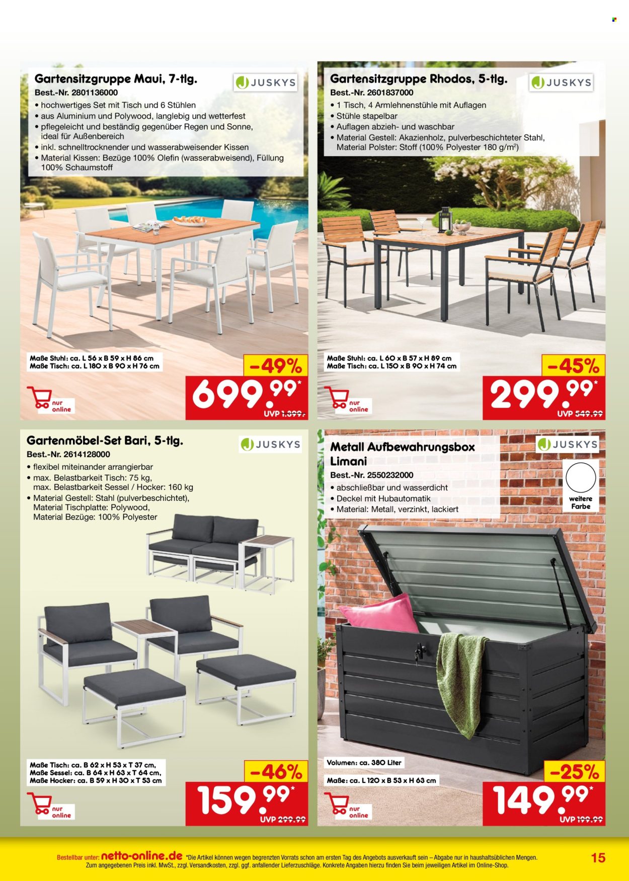 Netto Marken-Discount Prospekte  - 26.06.2025 - 31.07.2025. Seite 15