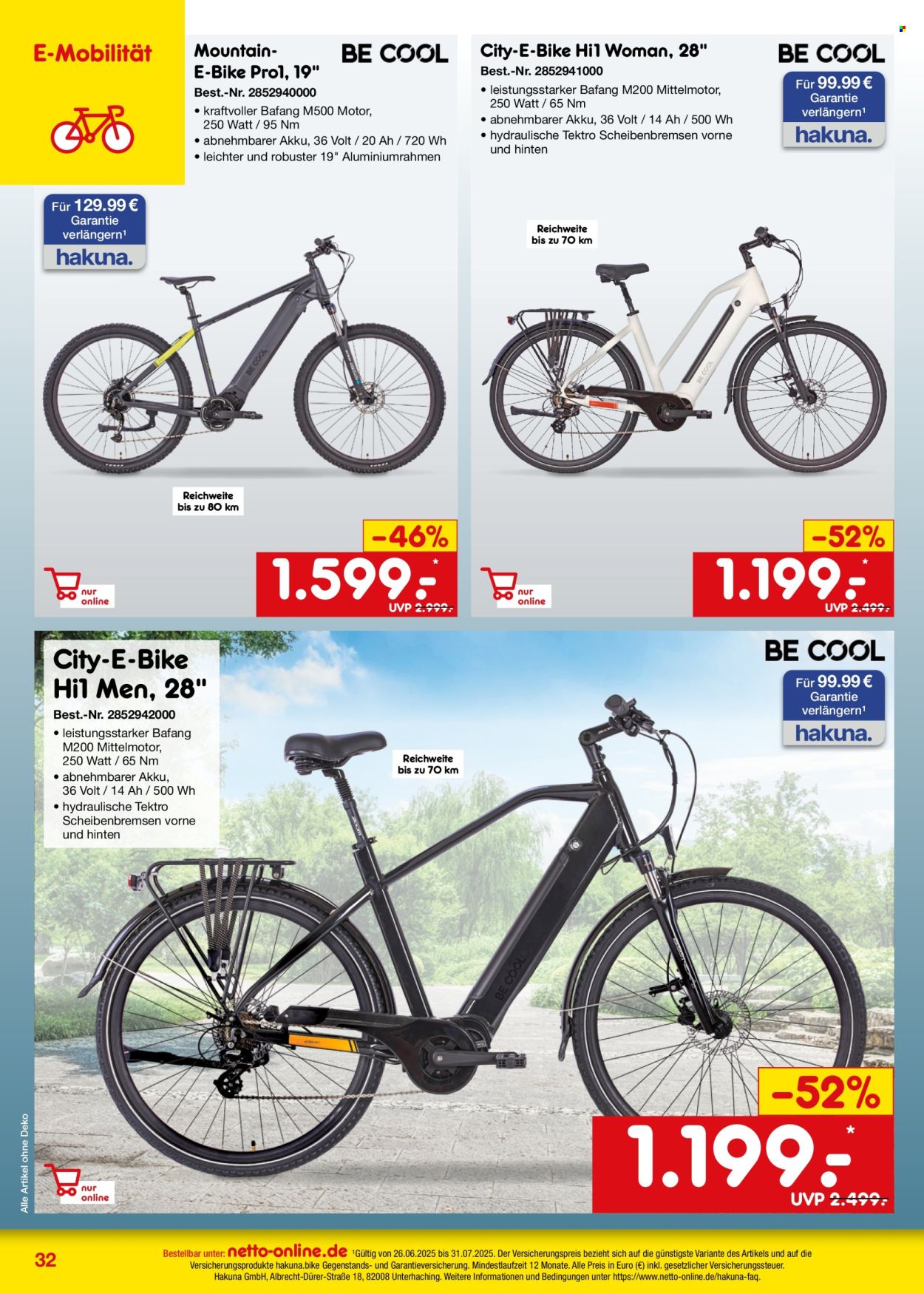 Netto Marken-Discount Prospekte  - 26.06.2025 - 31.07.2025. Seite 32