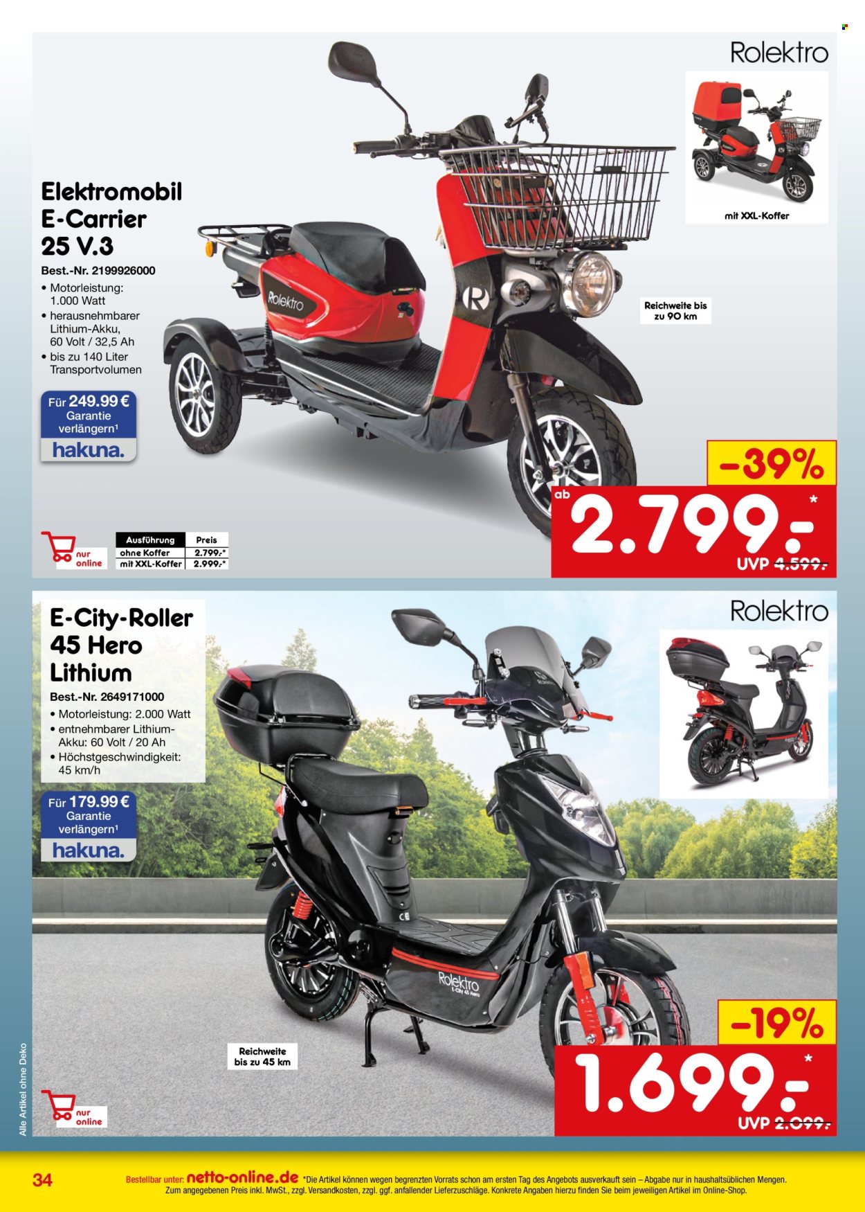 Netto Marken-Discount Prospekte  - 26.06.2025 - 31.07.2025. Seite 34