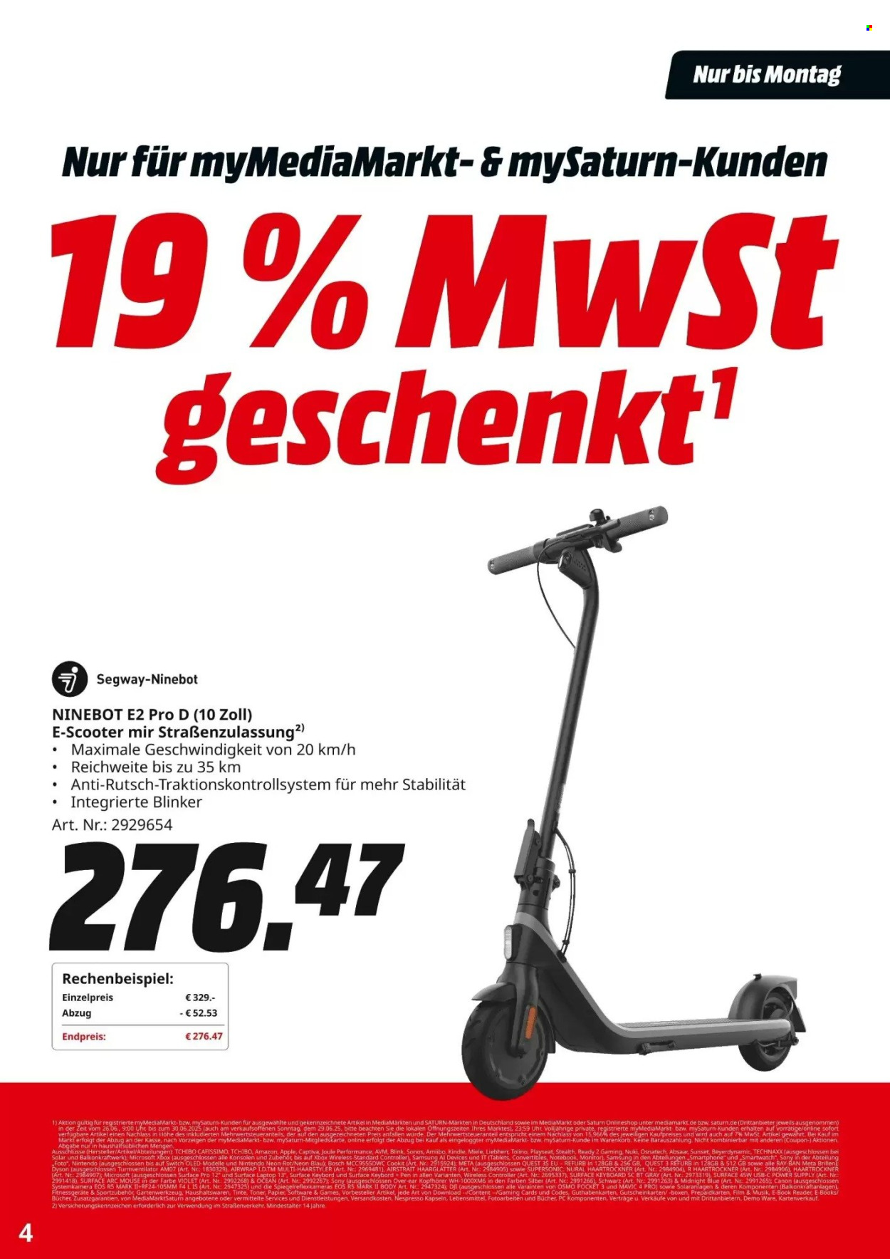 MediaMarkt Prospekte  - 26.06.2025 - 30.06.2025. Seite 4