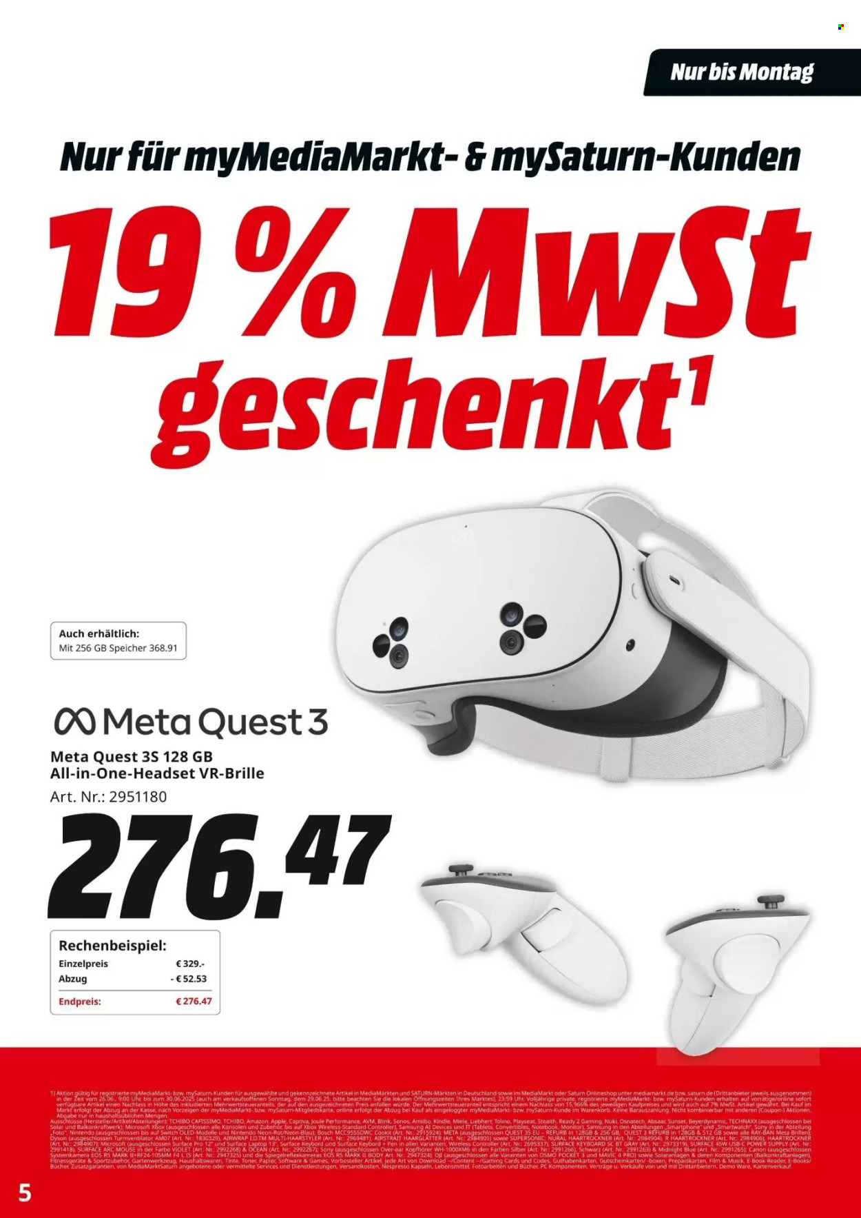 MediaMarkt Prospekte  - 26.06.2025 - 30.06.2025. Seite 5