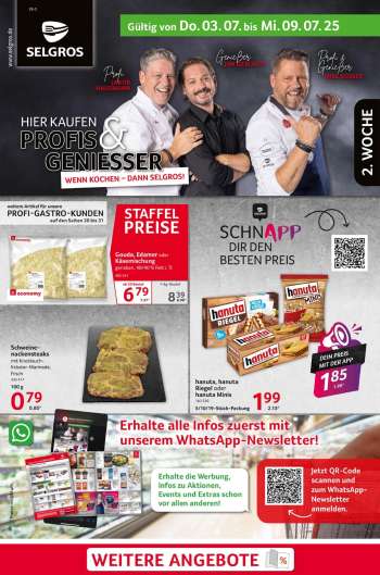 Prospekte Selgros - 3.07.2025 - 9.07.2025.