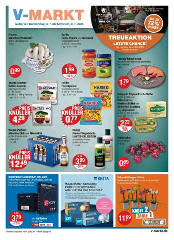 Prospekte V-Markt - 3.07.2025 - 9.07.2025.