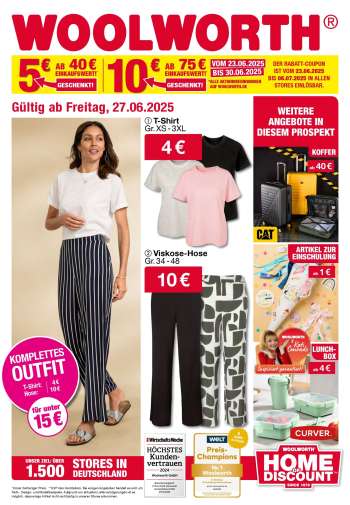 Prospekte Woolworth - 23.06.2025 - 6.07.2025.