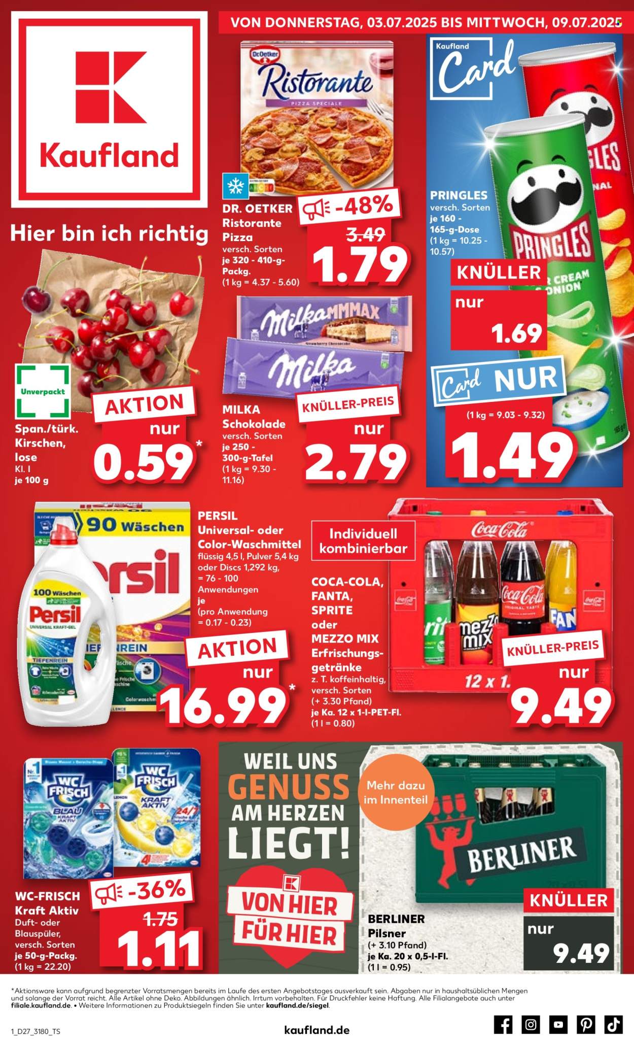 Kaufland Prospekte  - 3.07.2025 - 9.07.2025. Seite 1