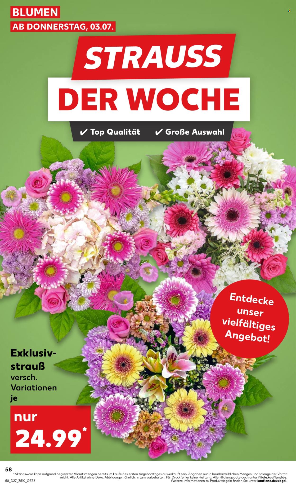 Kaufland Prospekte  - 3.07.2025 - 9.07.2025. Seite 58