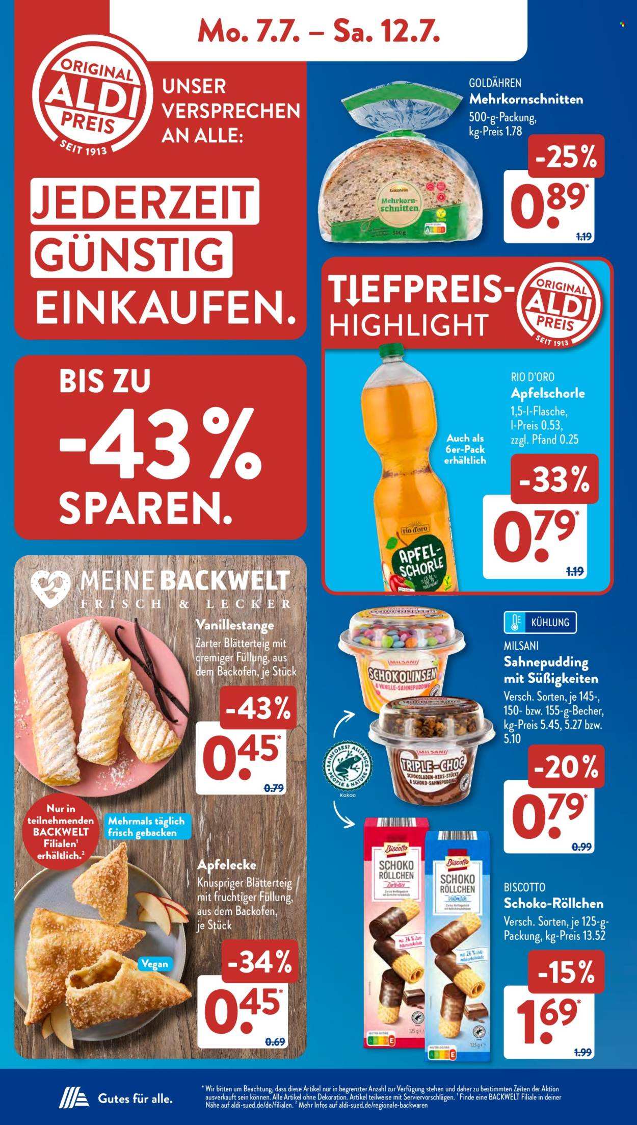 ALDI SÜD Prospekte  - 7.07.2025 - 12.07.2025. Seite 8
