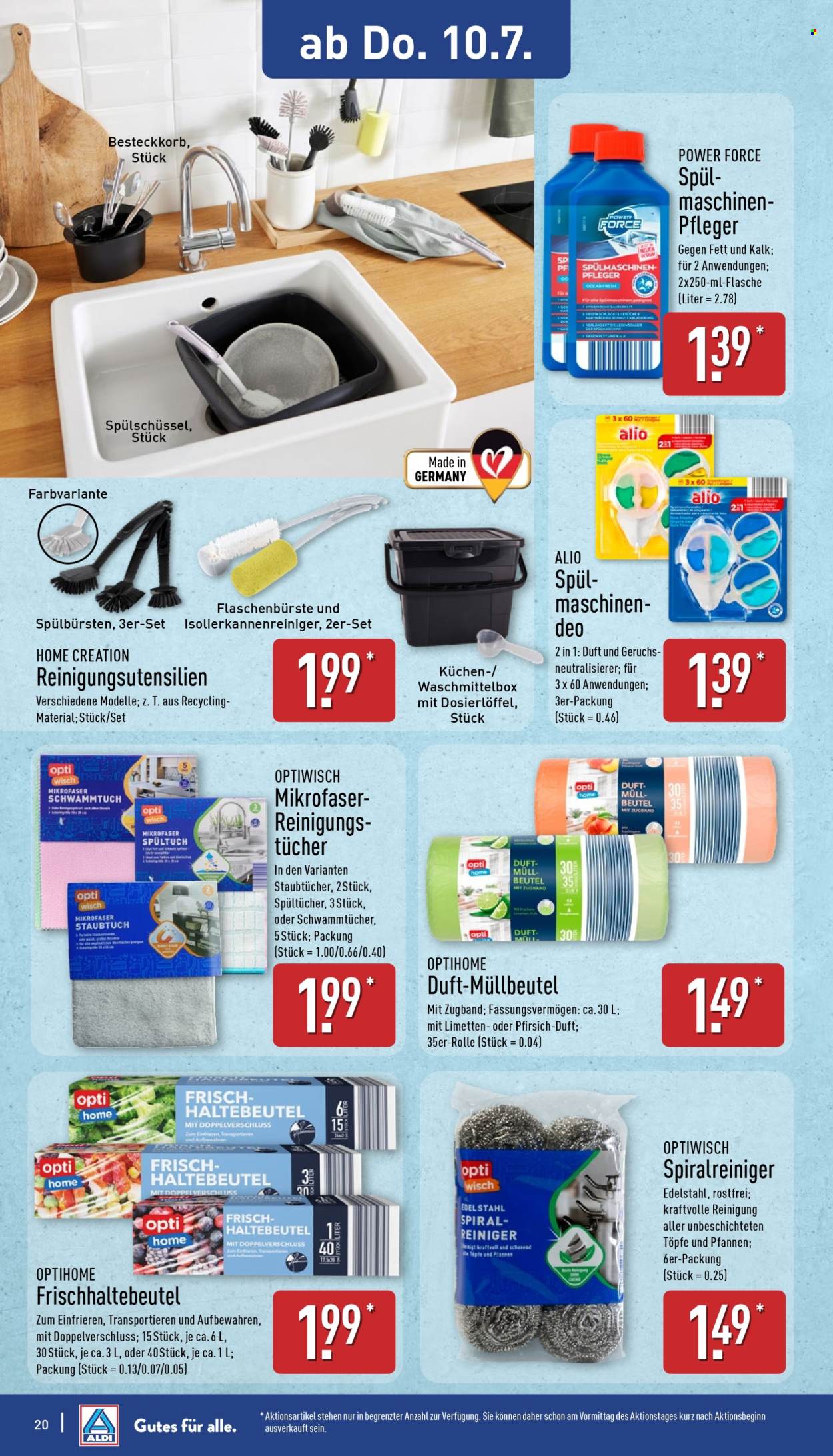 ALDI Nord Prospekte  - 7.07.2025 - 12.07.2025. Seite 20