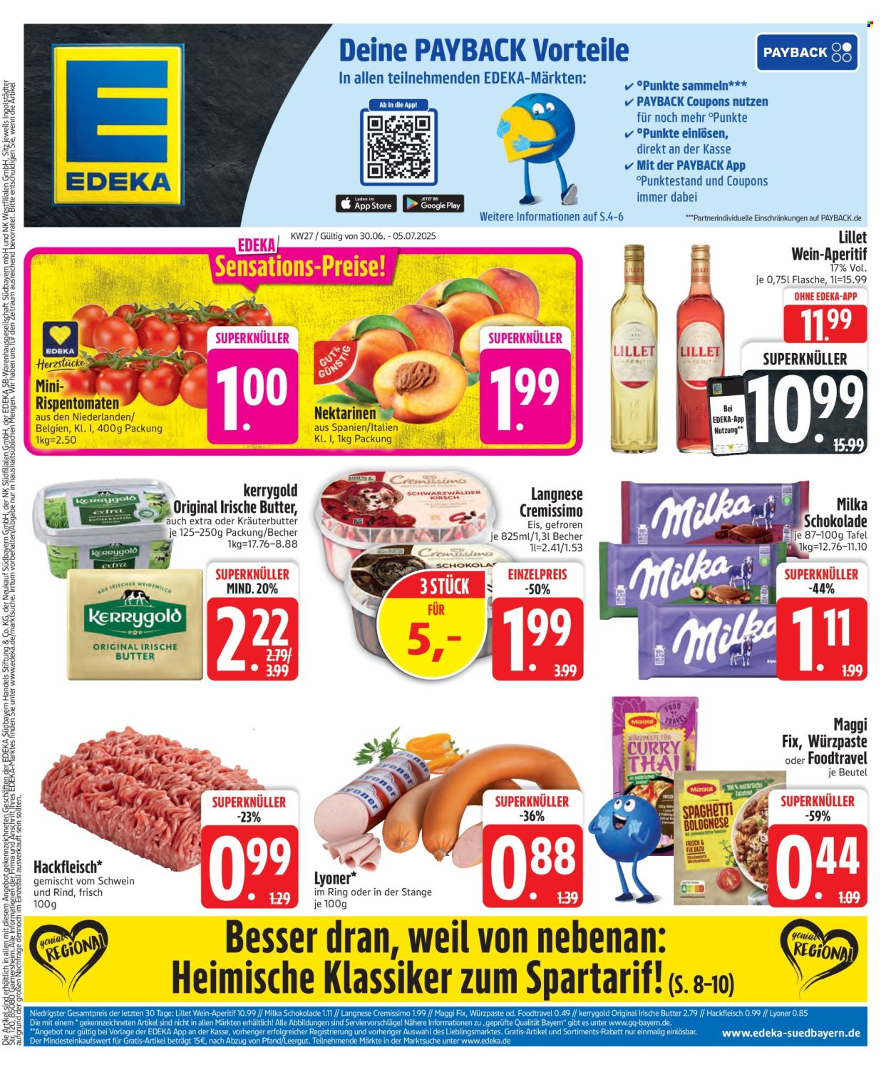 Edeka Prospekte  - 30.06.2025 - 5.07.2025. Seite 1