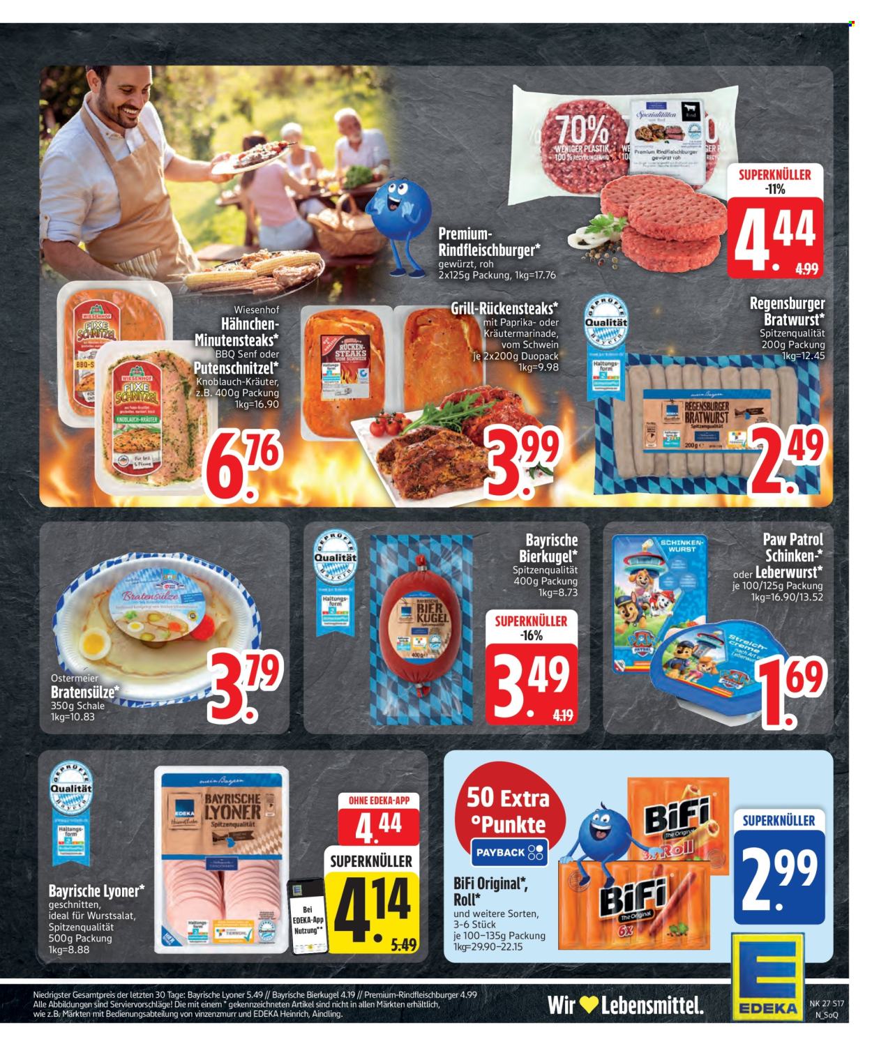 Edeka Prospekte  - 30.06.2025 - 5.07.2025. Seite 17