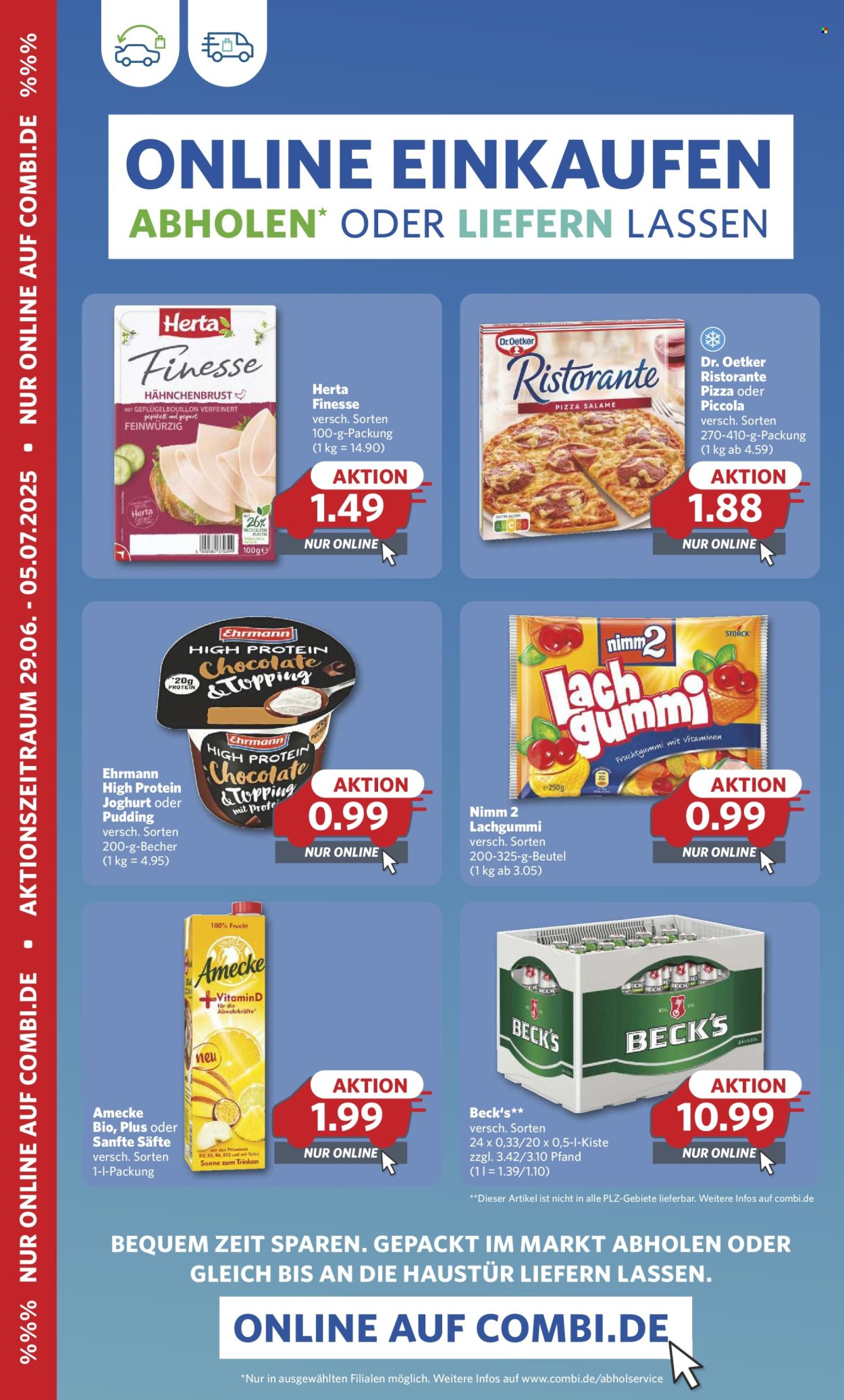Combi Prospekte  - 29.06.2025 - 5.07.2025. Seite 1
