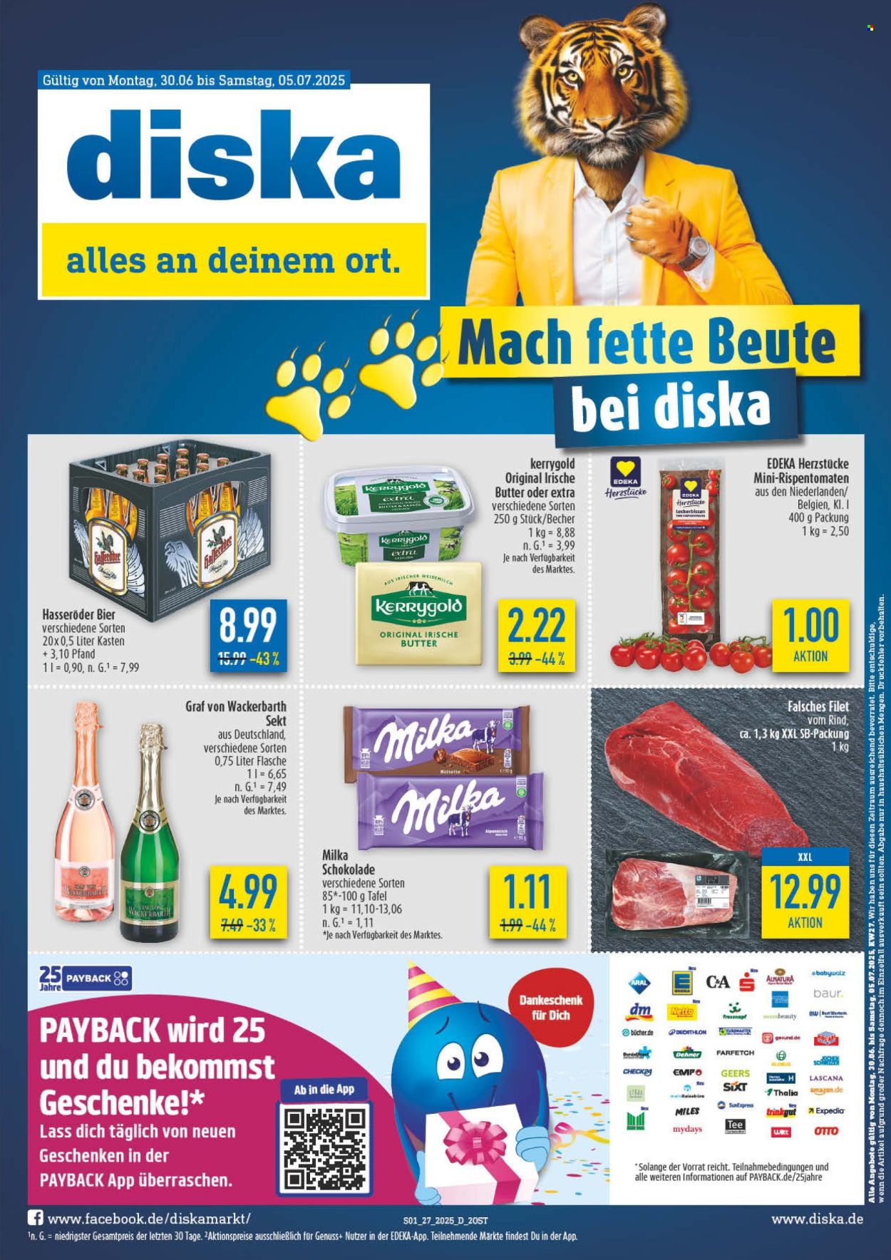 Diska Prospekte  - 30.06.2025 - 5.07.2025. Seite 1