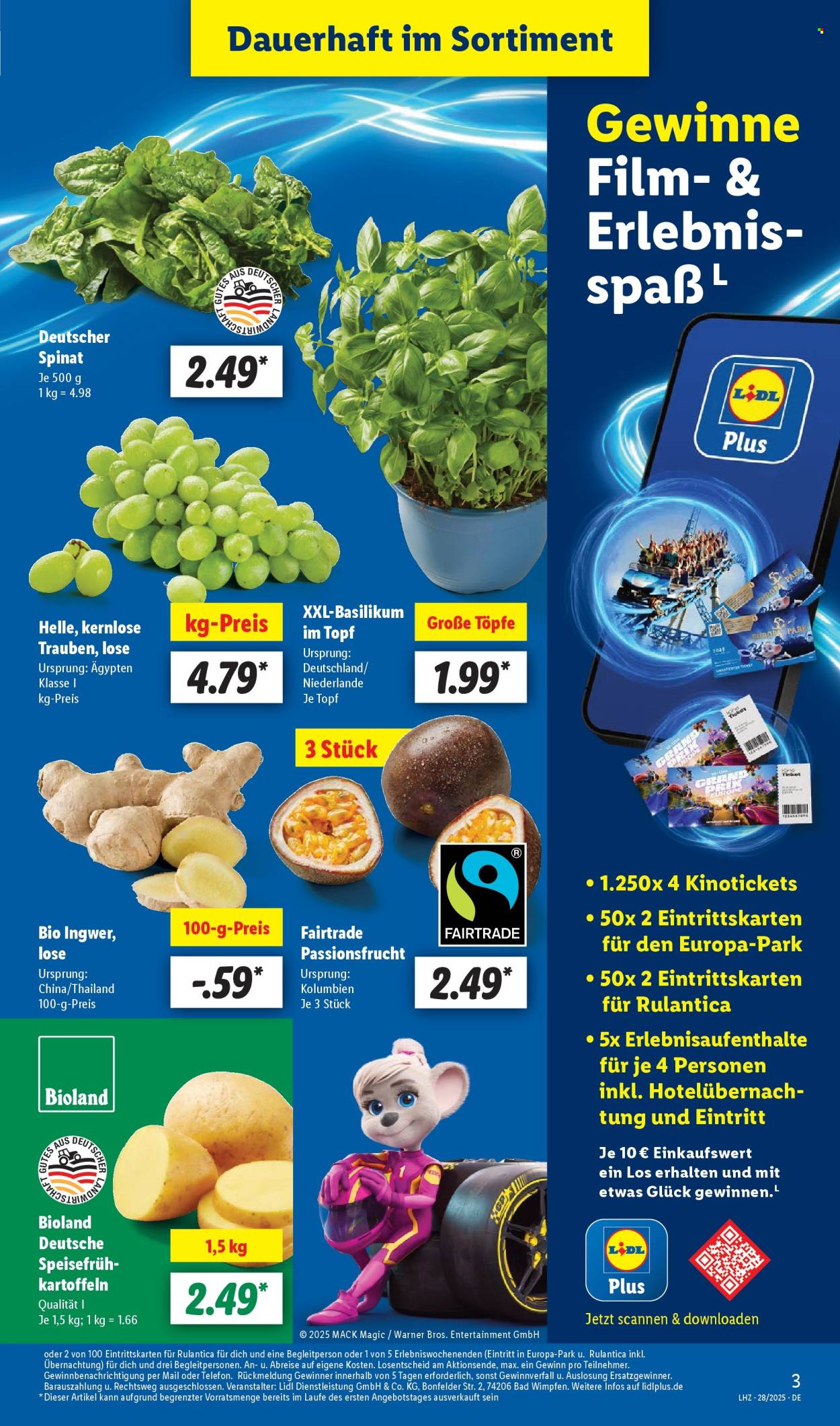 Lidl Prospekte  - 7.07.2025 - 12.07.2025. Seite 3
