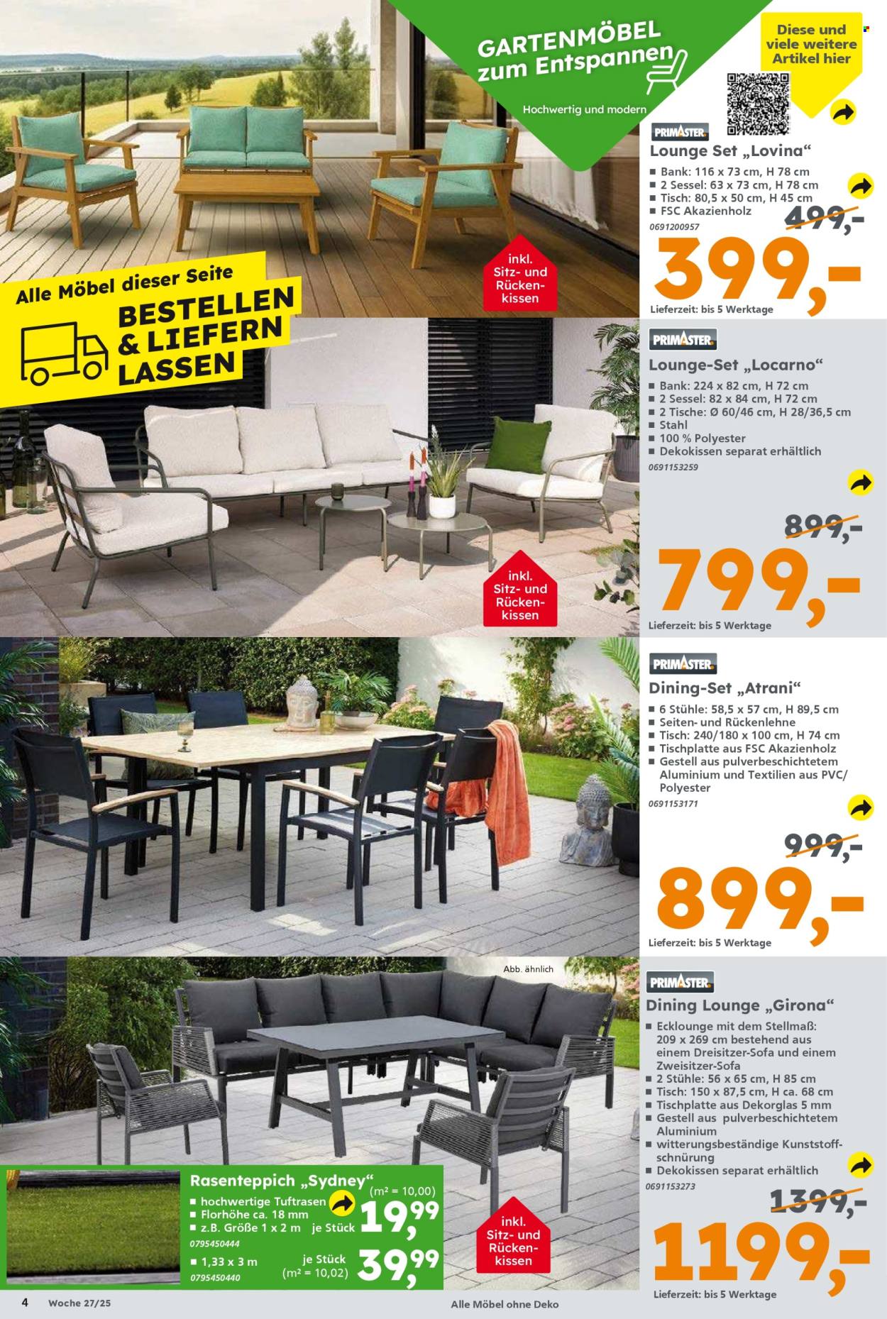 Globus Baumarkt Prospekte  - 29.06.2025 - 5.07.2025. Seite 4