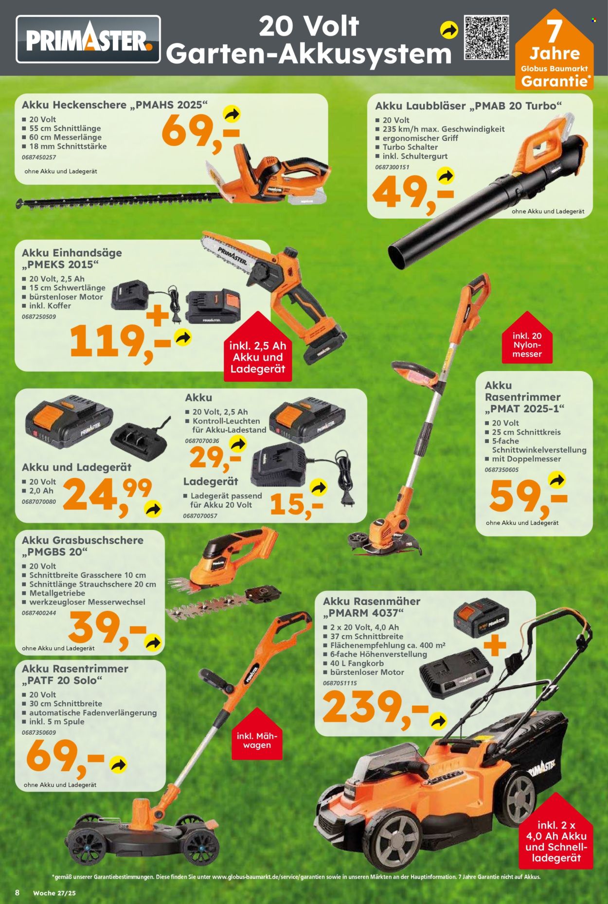 Globus Baumarkt Prospekte  - 29.06.2025 - 5.07.2025. Seite 8