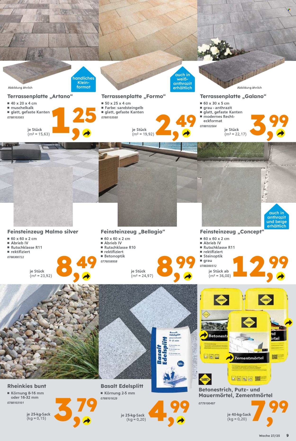 Globus Baumarkt Prospekte  - 29.06.2025 - 5.07.2025. Seite 9