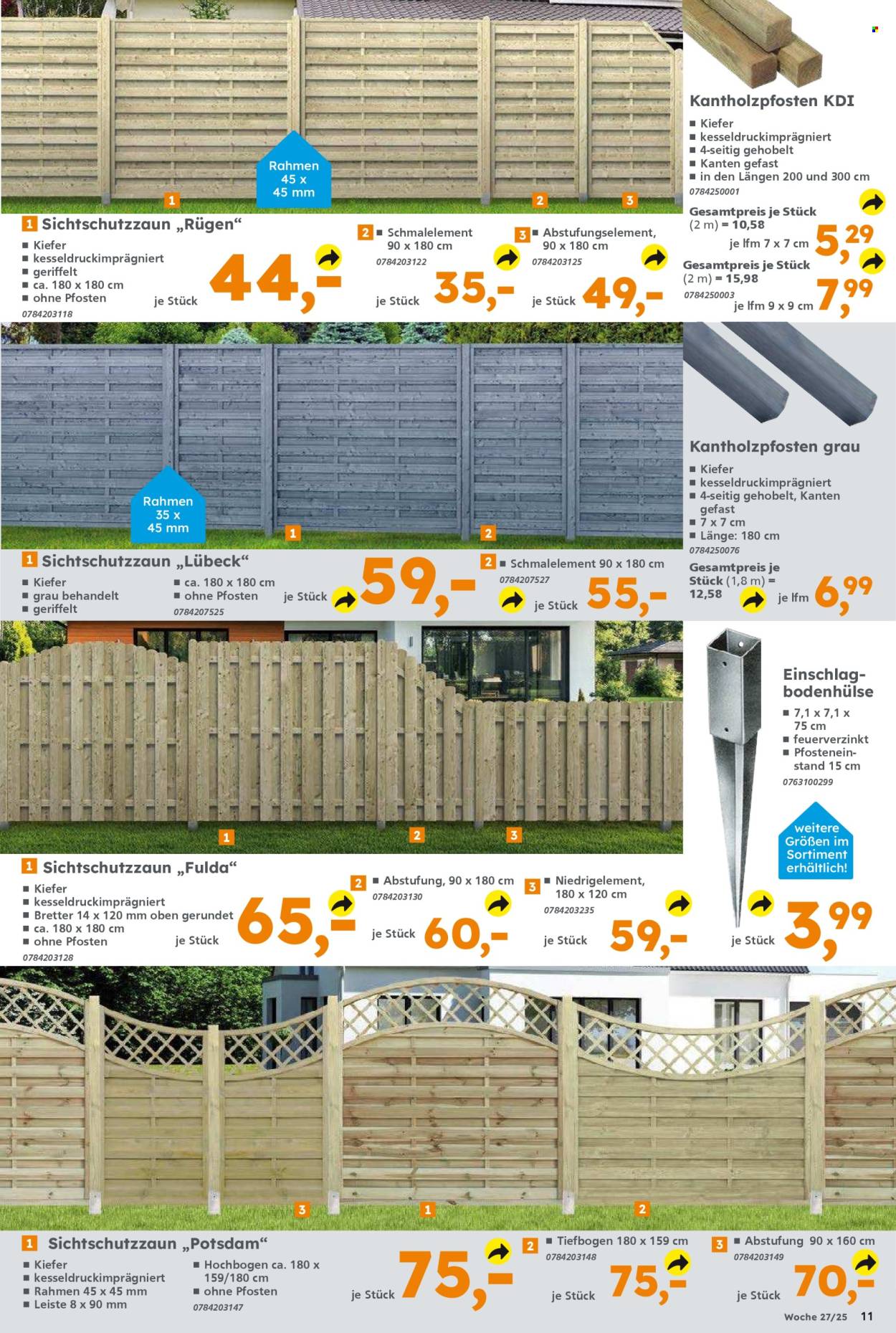 Globus Baumarkt Prospekte  - 29.06.2025 - 5.07.2025. Seite 11