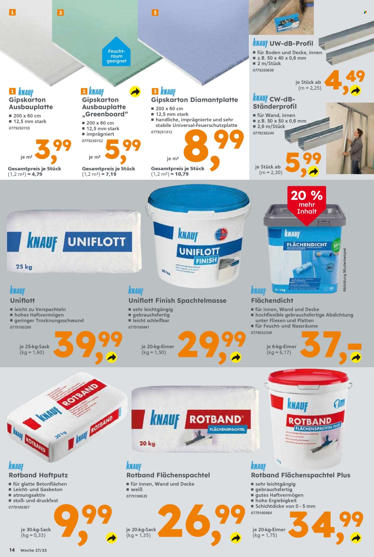 Globus Baumarkt Prospekte  - 29.06.2025 - 5.07.2025. Seite 14