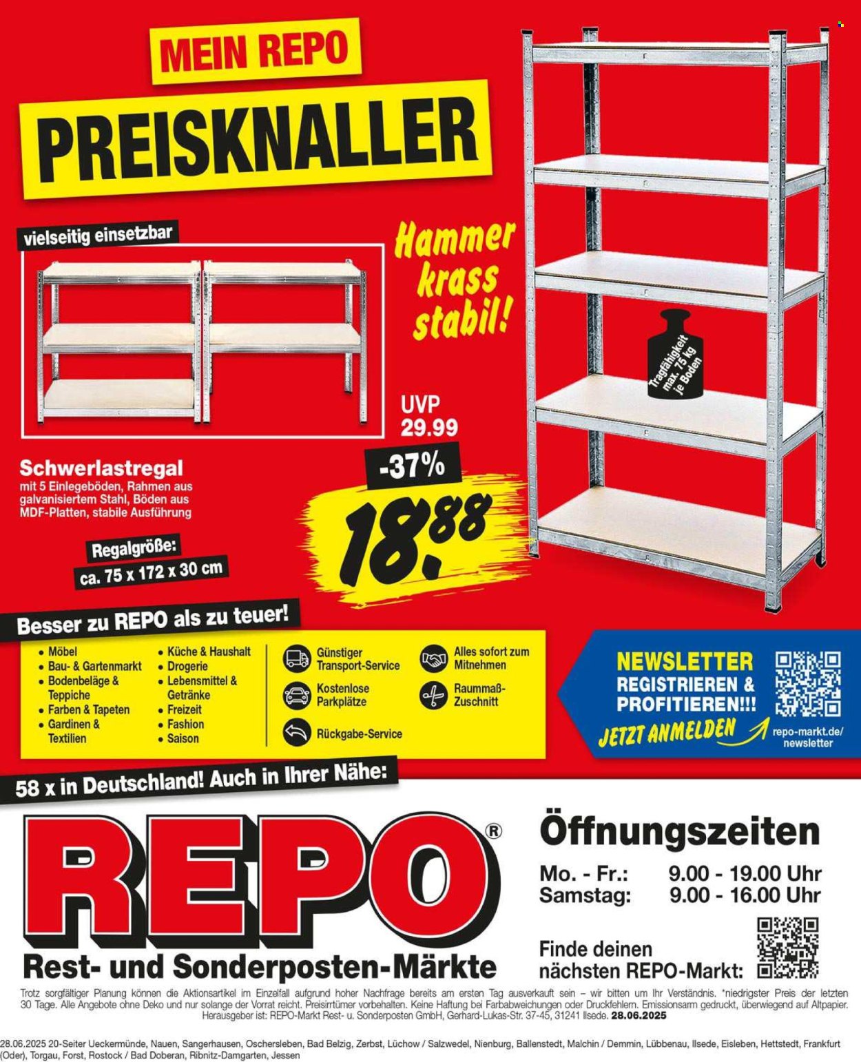 Repo Prospekte  - 30.06.2025 - 5.07.2025. Seite 20
