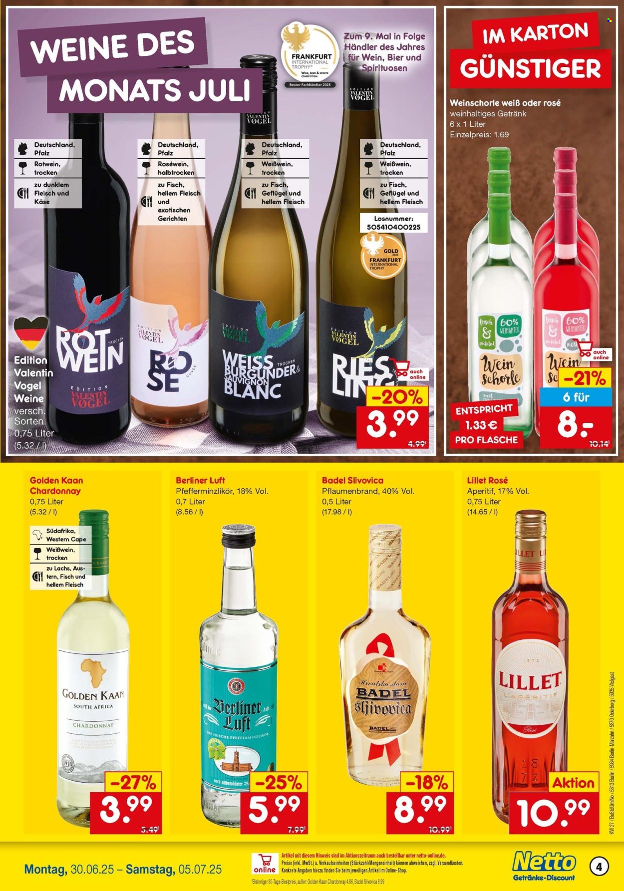Netto Marken-Discount Prospekte  - 30.06.2025 - 5.07.2025. Seite 4