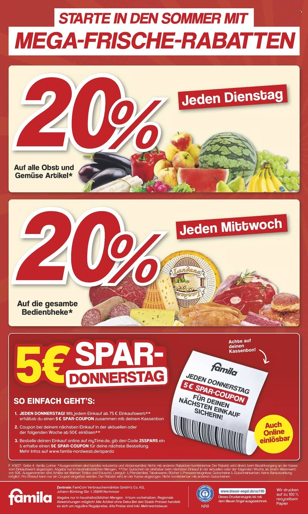 famila Prospekte  - 30.06.2025 - 5.07.2025. Seite 4