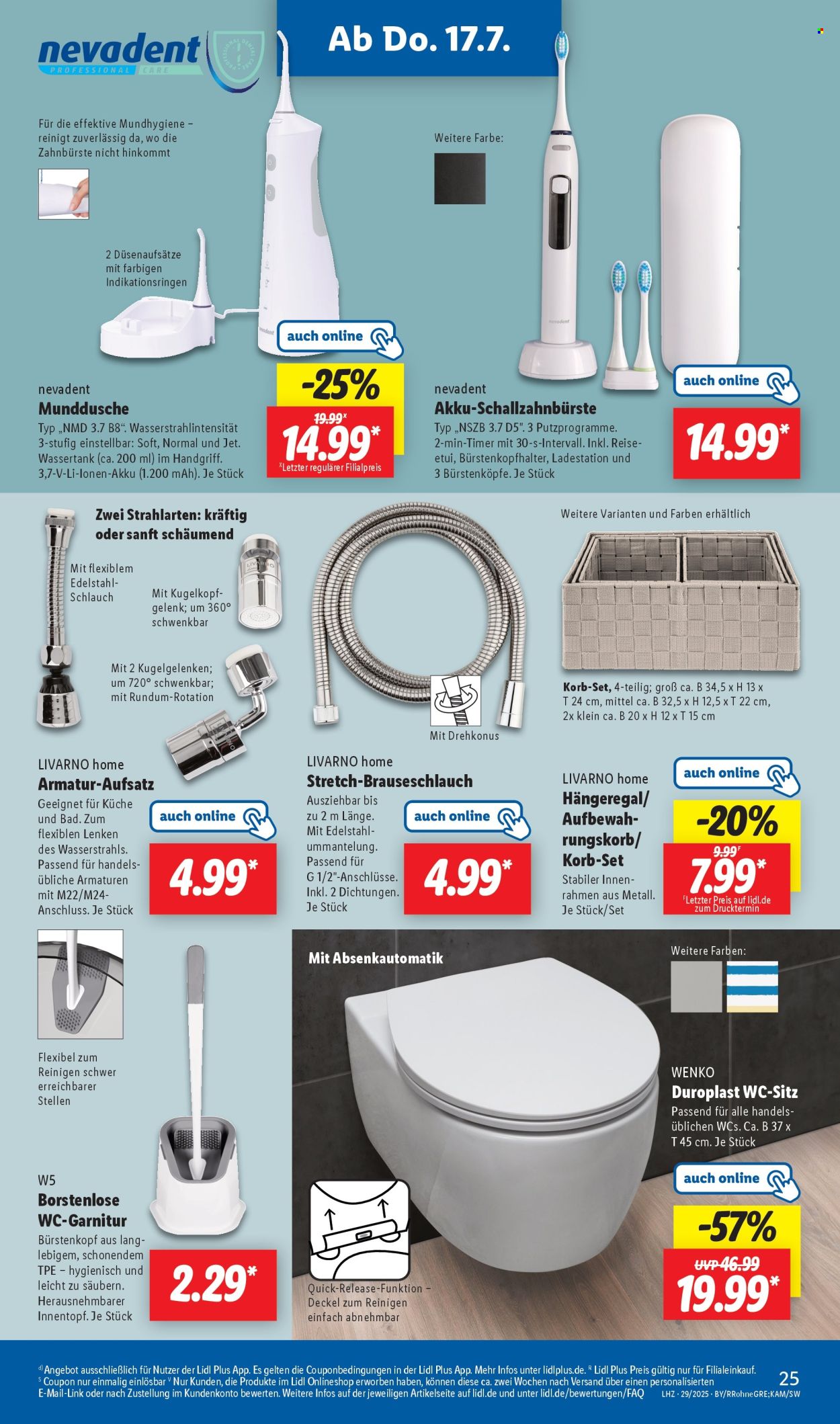 Lidl Prospekte  - 14.07.2025 - 19.07.2025. Seite 19