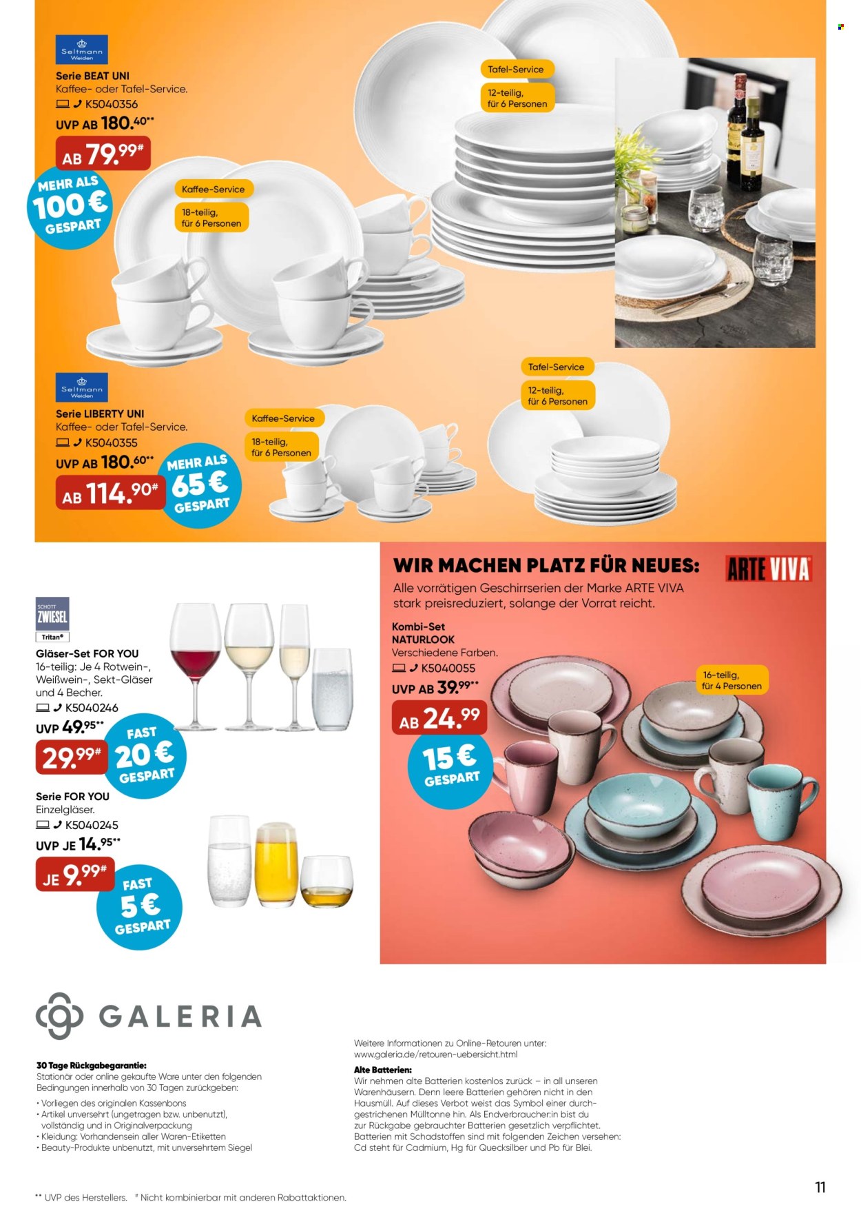 GALERIA Karstadt Kaufhof Prospekte  - 2.07.2025 - 8.07.2025. Seite 11