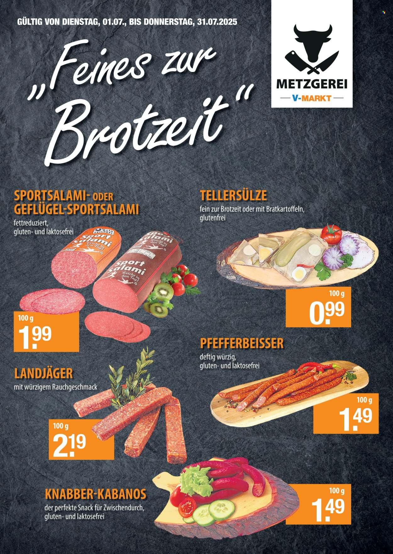 V-Markt Prospekte  - 1.07.2025 - 31.07.2025. Seite 2