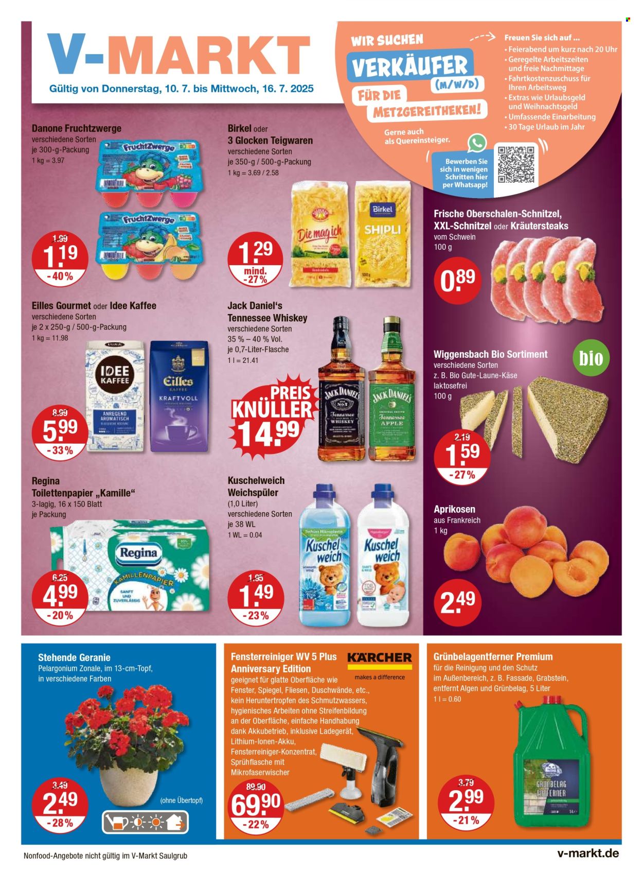 V-Markt Prospekte  - 10.07.2025 - 16.07.2025. Seite 1