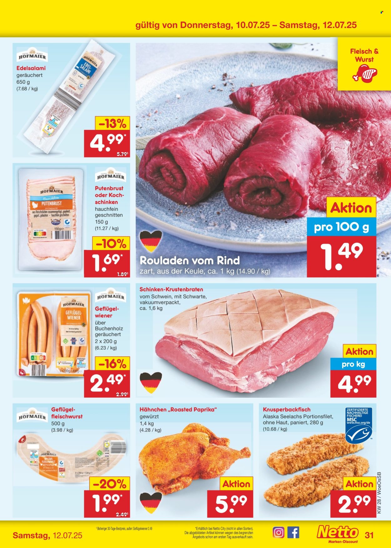 Netto Marken-Discount Prospekte  - 7.07.2025 - 12.07.2025. Seite 49